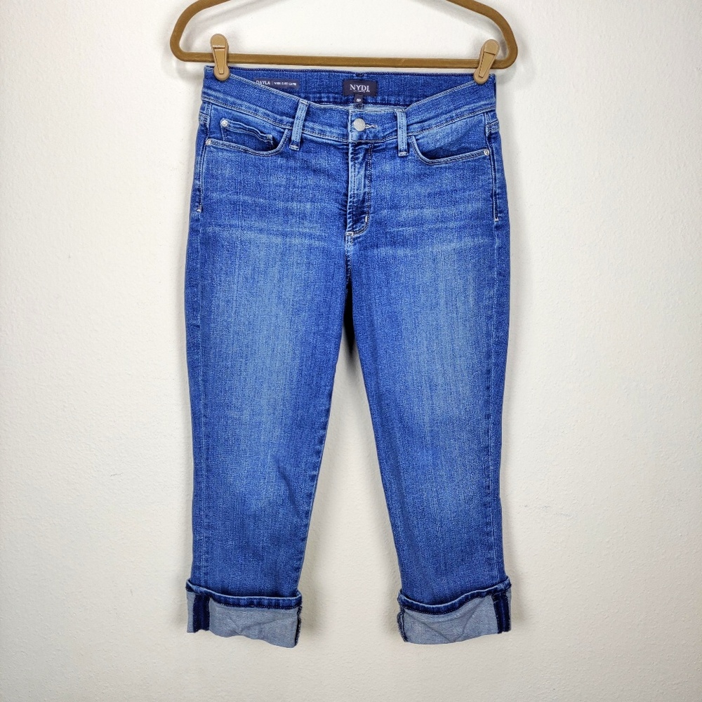 Not Your Daughters Jeans Dayla Wide Cut Capri